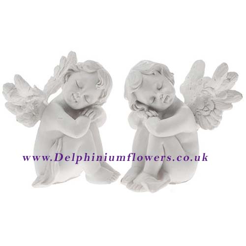 Napping Angels Memorial Statues - Click Image to Close